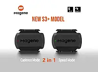 Magene S3+ Велосипедный датчик скорости и каденса 2 в 1 Bluetooth Ant+ (Один датчик)