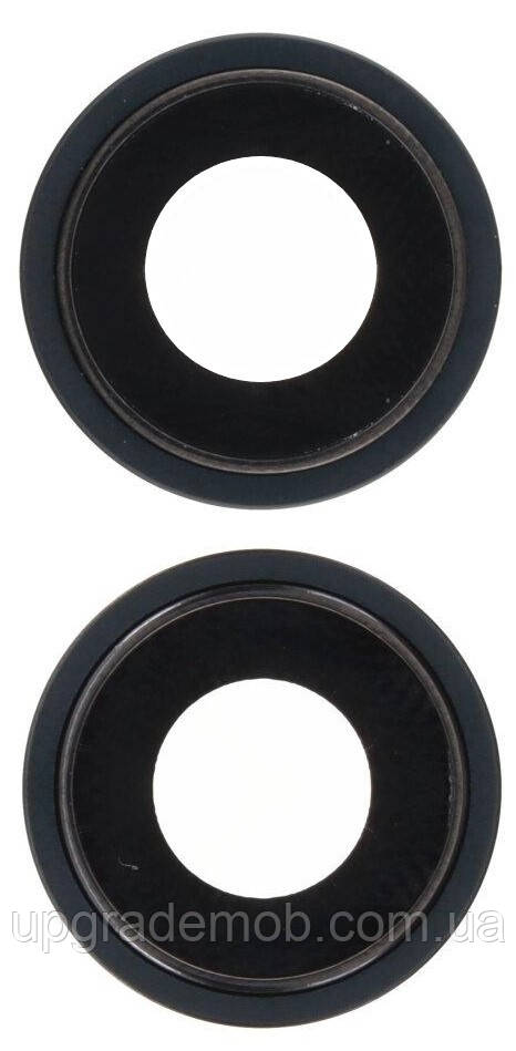 Скло камери iPhone 14/14 Plus чорне Midnight + кільце комплект 2, фото 1