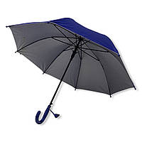 Детский однотонный зонтик трость на 4-8 лет от фирмы "Toprain" #0145/1