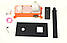 Змішувач для раковини (умивальника) Yoka TOSCANA BLACK+BOX чорний настінний прихованого монтажу (BU.TOSCANA-BLK), фото 7