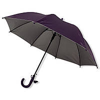Детский однотонный зонтик трость на 4-8 лет от фирмы "Toprain" #0145/2