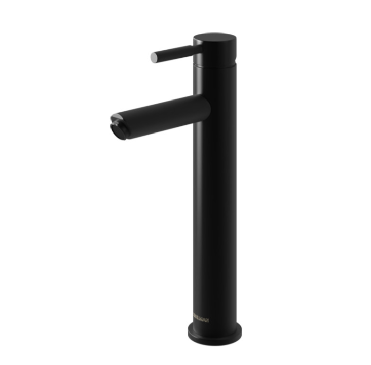 Змішувач для раковини (умивальника) KOHLMAN ROXIN BLACK (QB170RB)