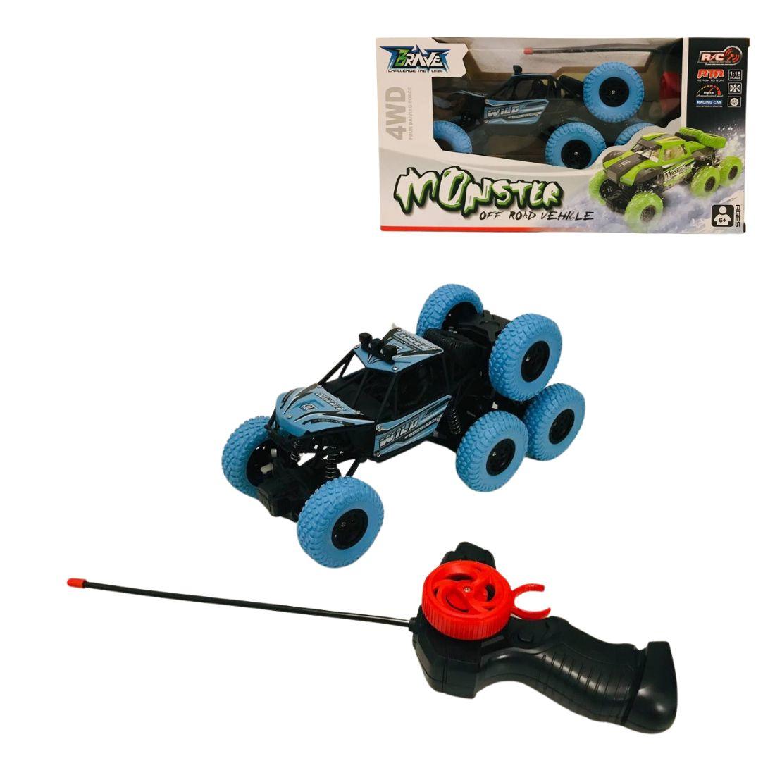 581 Машина, масштаб 1:18, рух у всіх напрямках, повний привод, у коробці, фото 1