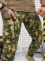 Армейские камуфляжные тактические штаны, Мужские боевые штаны Caiman Саржа