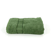 Рушник махровий Для обличчя 50х90 см Зелений 250912
