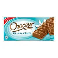Шоколад Choceur Kokos Vollmilch 200g