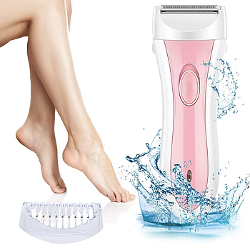 Тример жіночий бездротовий, GM-3073, 3Вт / Електробритва для ніг / Електробритва для ніг