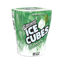 Жевательная резинка "Мята" ICE BREAKERS ICE CUBES Spearmint Sugar Free Chewing Gum 40шт