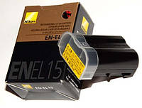 Аккумулятор для фотоаппаратов NIKON 1 V1, D7000, D7100, D7200, D600, D610, D800, D800E, D810, D850 - EN-EL15