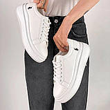 Стильні білі кросівки, фото 5