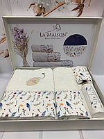 Подарочный набор полотенец LA MAISON с парфюмом