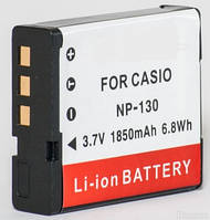 Аккумулятор для фотоаппаратов CASIO - аккумулятор NP-130 (CNP-130) - аналог на 1850 ма