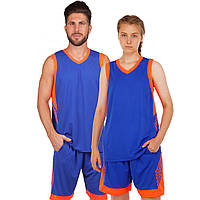 Форма баскетбольна Lingo LD-8017-2 (зріст 160-190 см, синій)