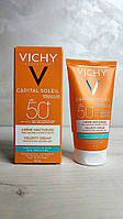 Vichy Capital Soleil защитный крем для шелковистой нежной кожи SPF 50+