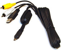 Кабель (шнур) AV/USB UC-E6 - аудио-видео USB - кабель для камер NIKON