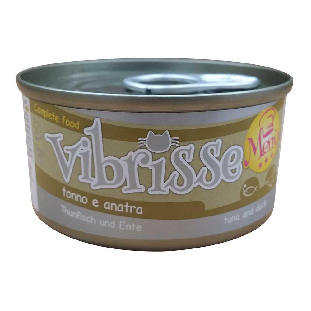 Vibrisse Menu Консерви для кішок з тунцем та качкою - 70 г