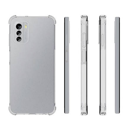 Чохол WXD силіконовий протиударний на Nokia G22 / прозорий, фото 1
