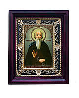 Никола Святоша именная икона на подставке