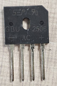 Діодний міст GBU2506 25А 600В
