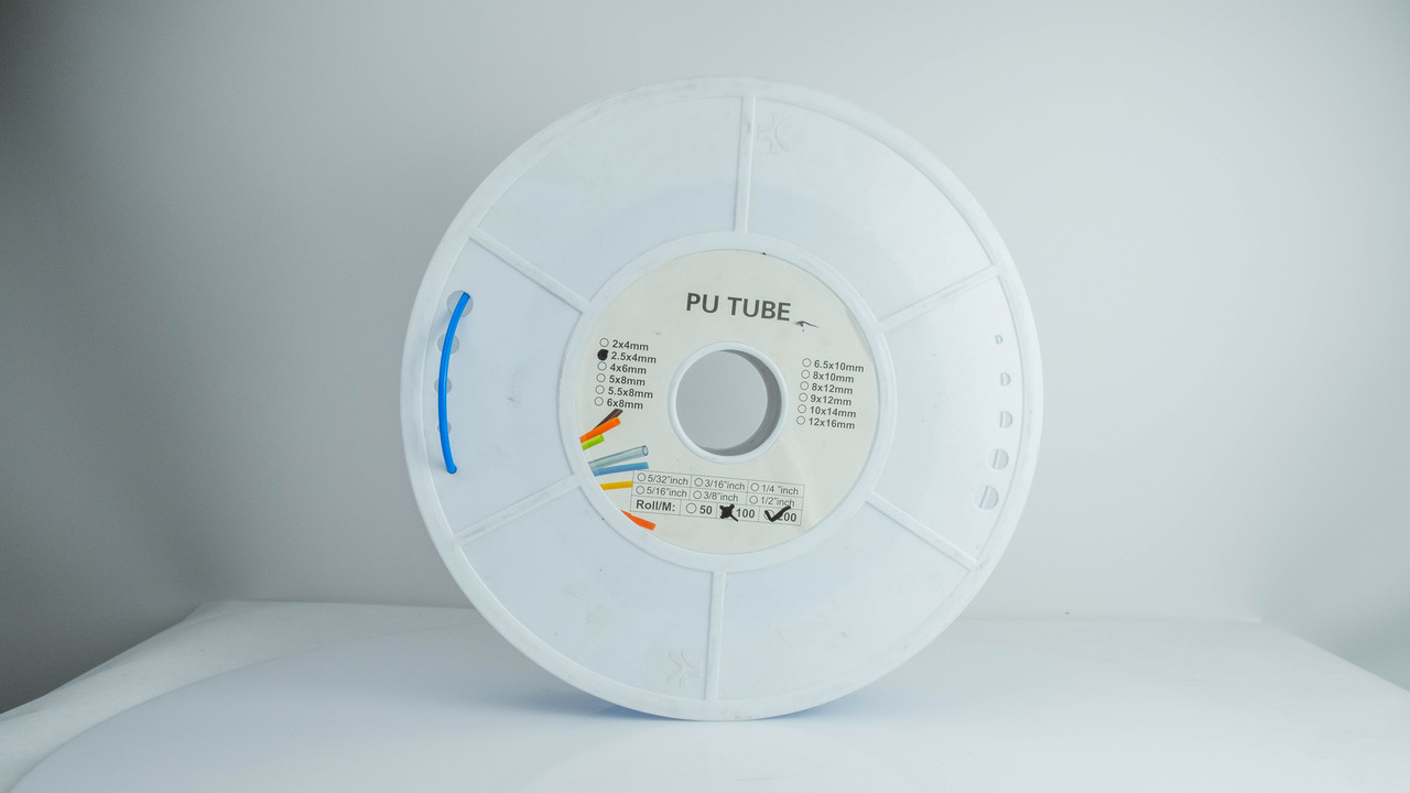 Шланг гнучкий поліуретановий PU-4X2.5,200Mtrs/Roll,Blue