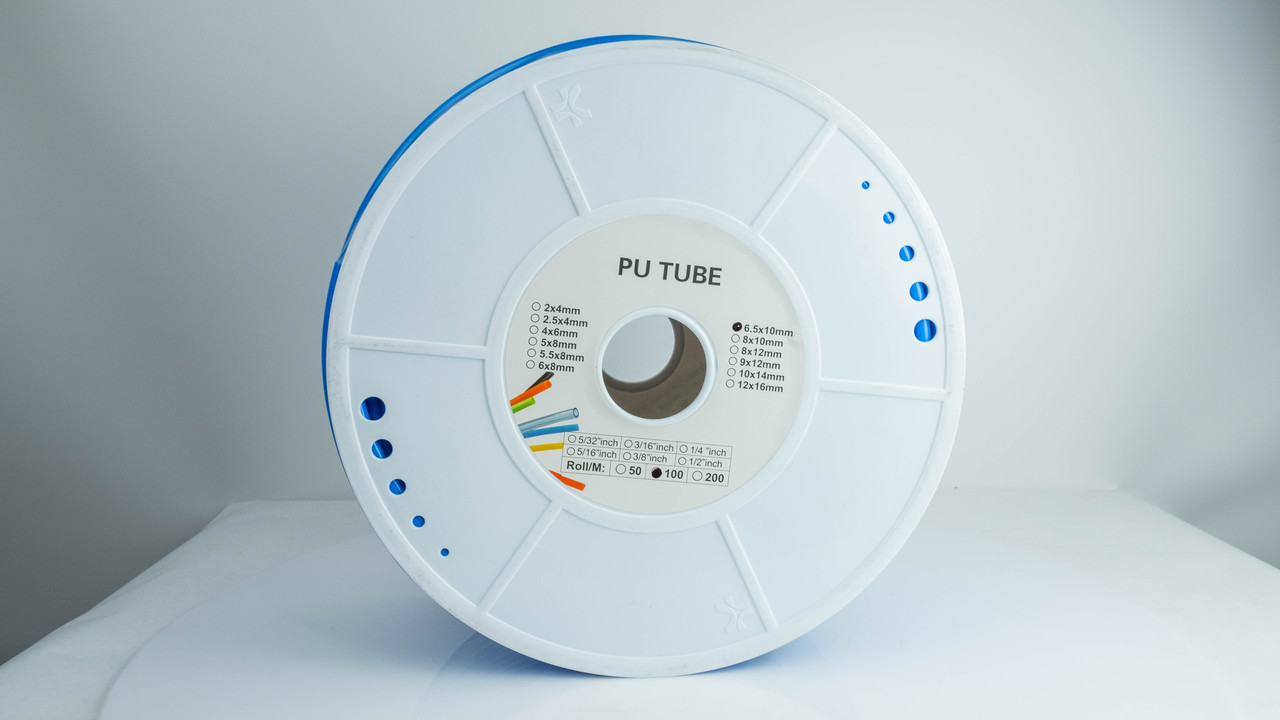 Шланг гнучкий поліуретановий PU-10X6.5,100Mtrs/Roll,Blue