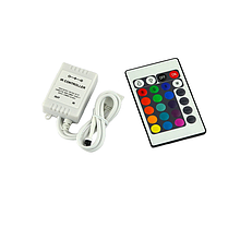 Контролер RGB PROLUM інфрачервоний (IR, 24 кнопки 6A)