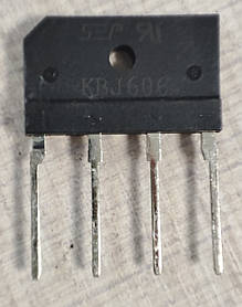 Діодний міст KBJ606 6А 600В