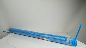 Шланг гнучкий PU Spiral Tube,Size:10*6.5mm,15 Mtrs,Blue