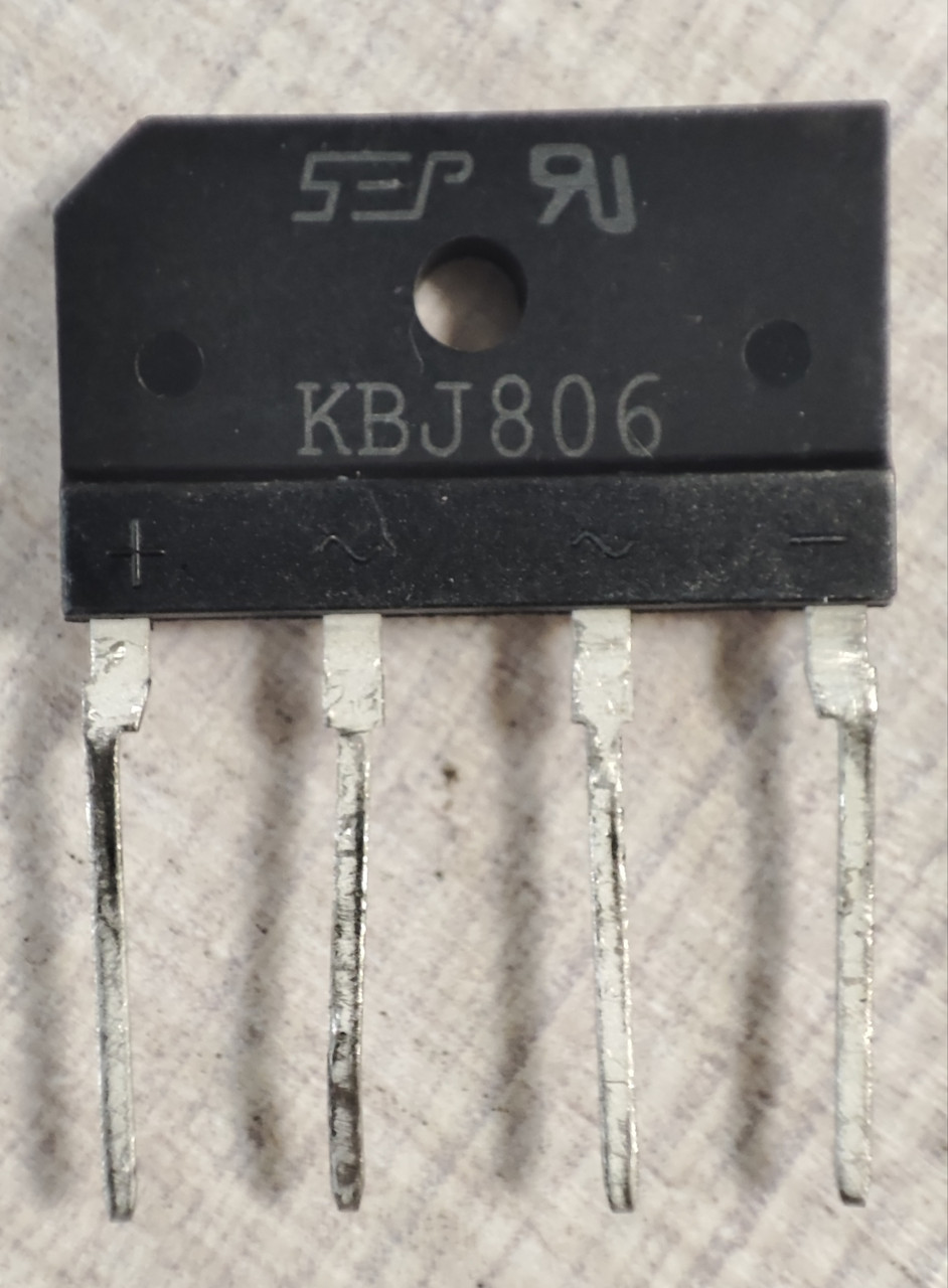 Діодний міст KBJ806 8А 600В