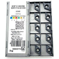 Токарные пластины 10 шт Iscar DCMT11T304 IC908 для резцов с державками 14х14, 16х16, 20x20, 25х25 мм, набор