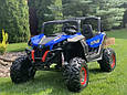 Дитячий електромобіль Buggy UTV-MX (синій колір) з пультом радіокерування 2,4G, фото 2