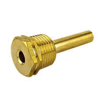 Латунна гільза для датчика температури 1/2", 7х9мм, L=58мм