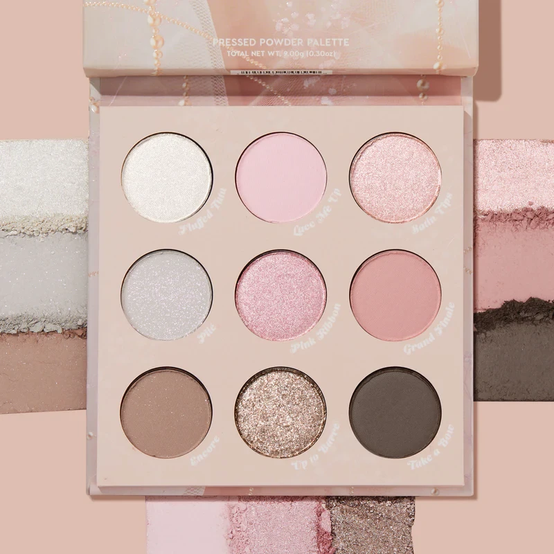 Палетка тіней для повік в рожевих відтінках Colourpop Petals En Pointe
