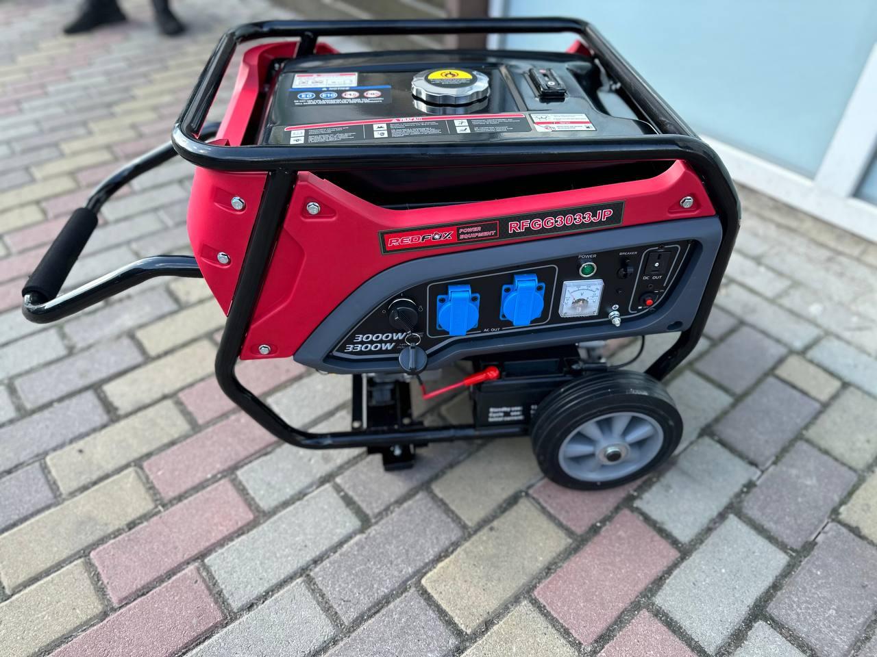 Бензиновий генератор REDFOX RFGG3033JP