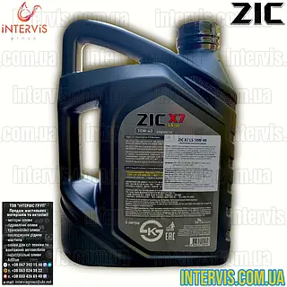 Моторное масло ZIC X7 LS 10W-40 API SM/CF (RN0700) 4л., цена: 1050