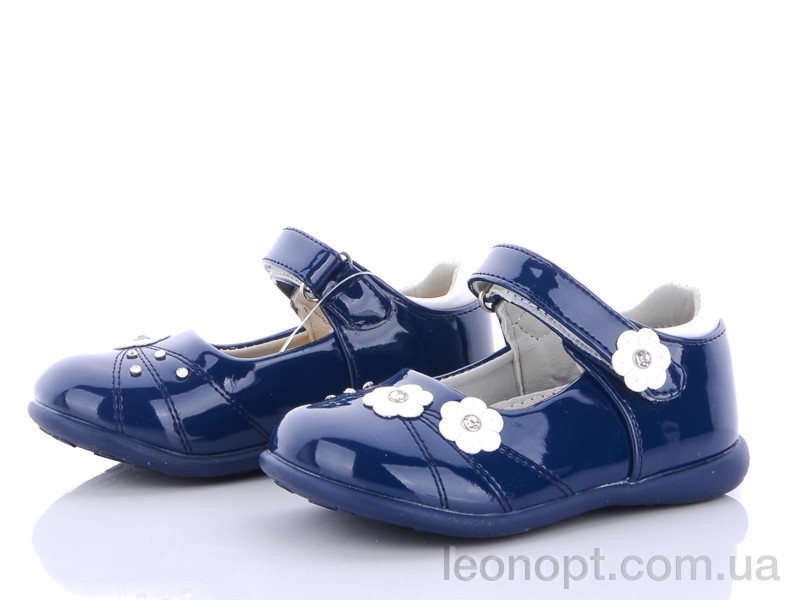 Туфли для девочек "Clibee" D502 blue - фото 1 - id-p1896121730