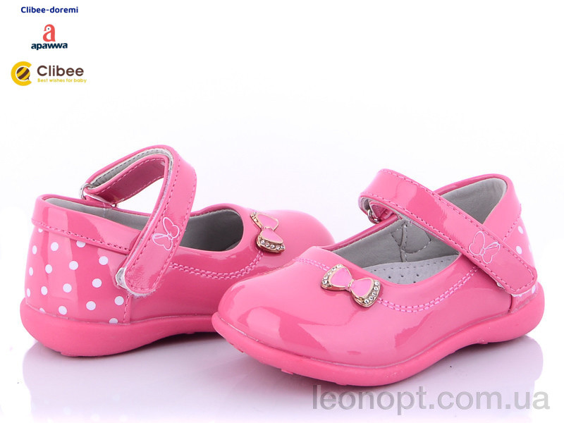 Туфлі для дівчаток "Clibee-Doremi" D503-1 pink - фото 1 - id-p1896122050