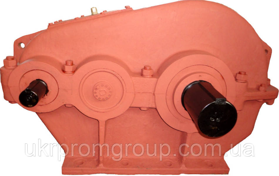 Редуктор циліндричний горизонтальний двоступеневий типу ЦДНД-200, фото 1