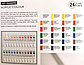 Акрилові фарби для малювання в тюбиках набір 24 кольори по 12мл Art Rangers, фото 5