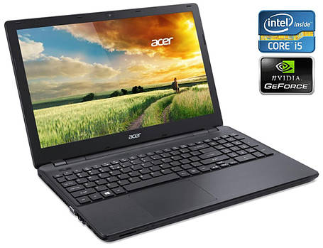 Ігровий ноутбук Acer Aspire E5-571G / 15.6" (1920x1080) IPS / Intel Core i5-4210U (2 (4) ядра по 1.7 — 2.7, фото 2