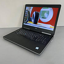 Робоча станція Dell Precision 7520/15.6"/Core i7 4 ядра 2.7GHz/16GB DDR4/512GB SSD/Quadro M1200/Webcam, фото 2