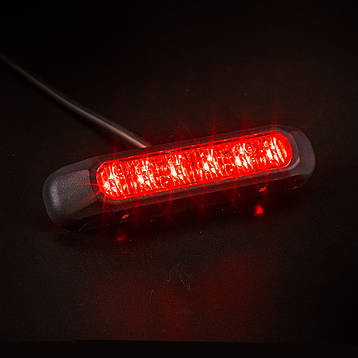 Проблисковий маячок Fristom червоний FT-200 C LED DARK, фото 2