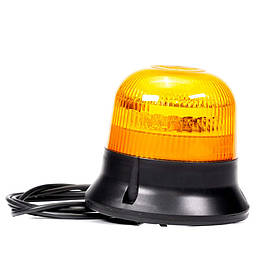 Проблисковий маячок жовтогарячий Fristom з обертовим спалахом FT-151 3S RO LED