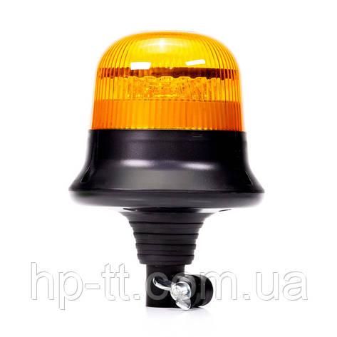 Проблисковий маячок помаранчевий Fristom з спалахом, що обертається FT-151 RO LED PI, фото 1
