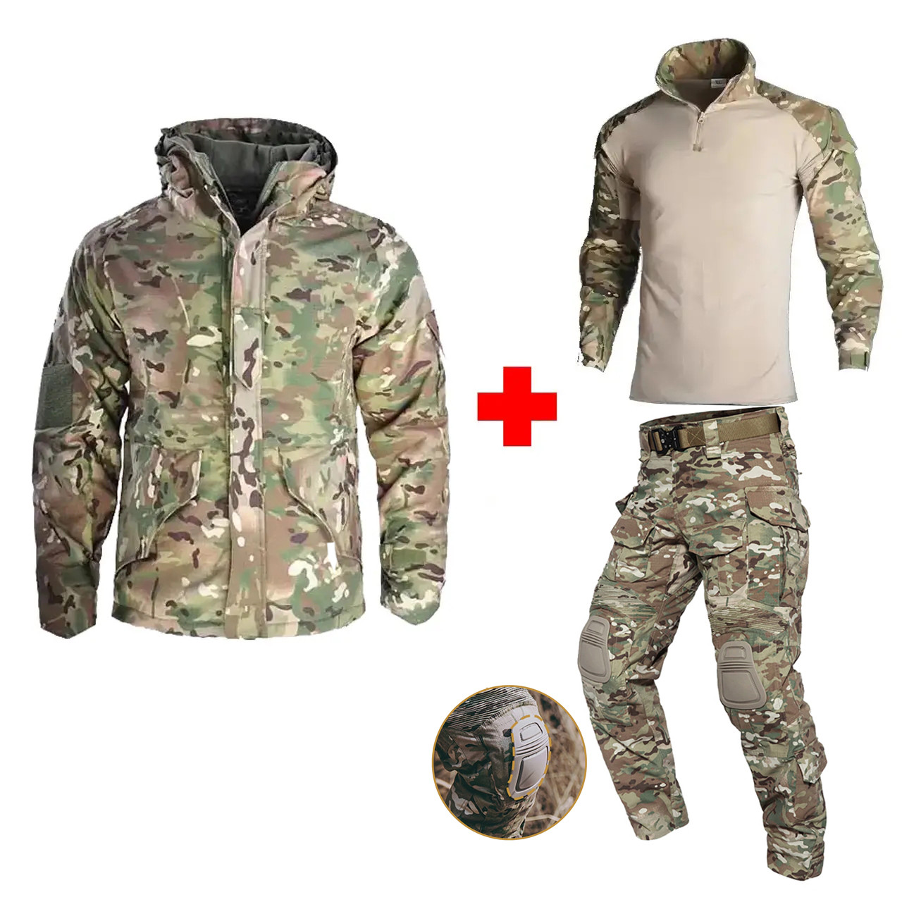 Костюм 3В1 Han Wild G8 Розмір XL куртка штани G3 убакс мультикам
