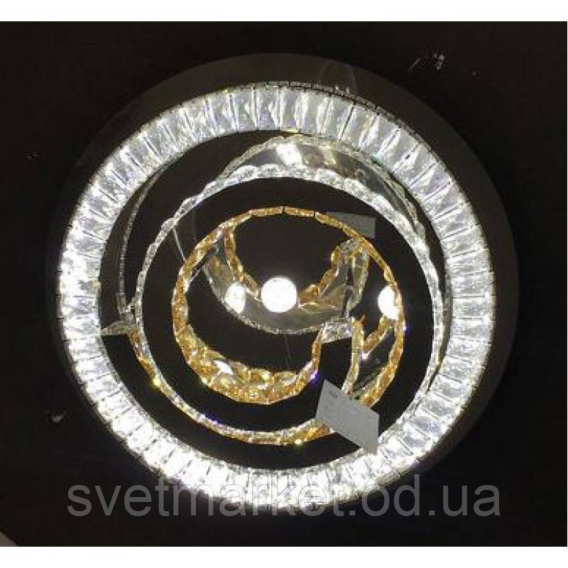 Стельова кришталева LED люстра 6035А/500, фото 1