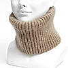 Комплект жіночий зимовий ангоровий на флісі (шапка+бафф) ODYSSEY 55-58 см Бежевий 13493 - 13091, фото 5