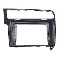 Переходная рамка 10.1" Lesko для Volkswagen Golf 7 2012-2021 (2973) Вольксваген "Ts"