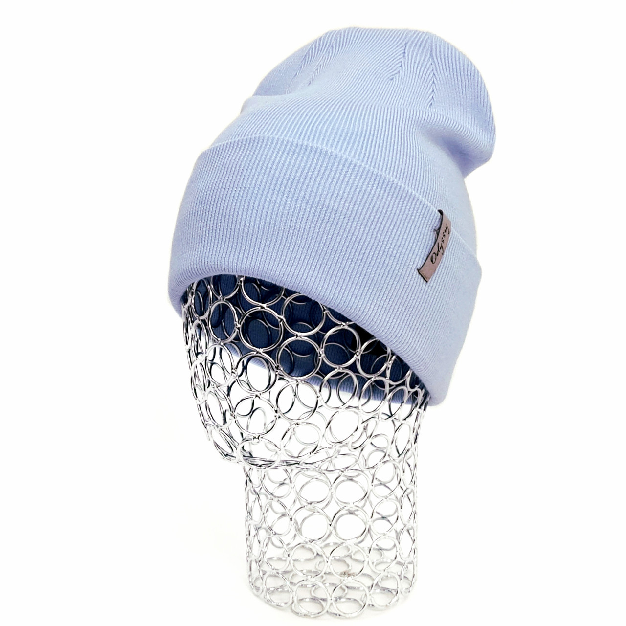 Шапка жіноча віскозна демісезонна Odyssey 56-59 см блакитний (12560), фото 1