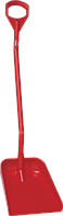 Лопата эргономичная Vikan большая 345 мм красная 56014